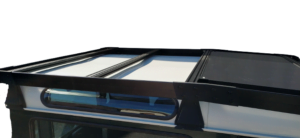 Defender 90 knick PV Defender 90 Slopped Photovoltaik Solar HGM-Rack